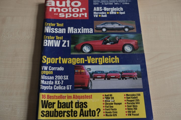 Auto Motor und Sport 09/1989